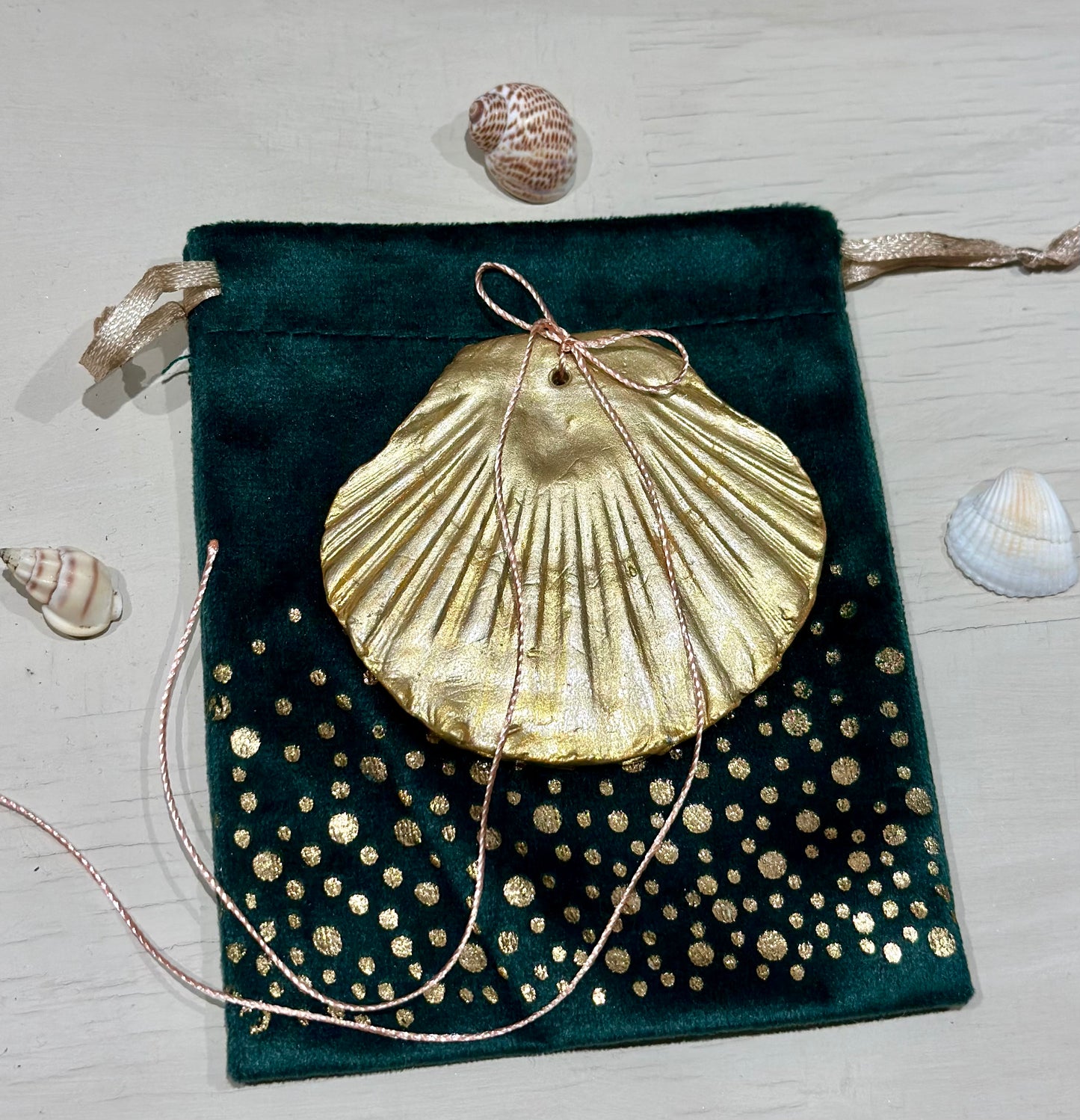 Talisman coquille Saint Jacques