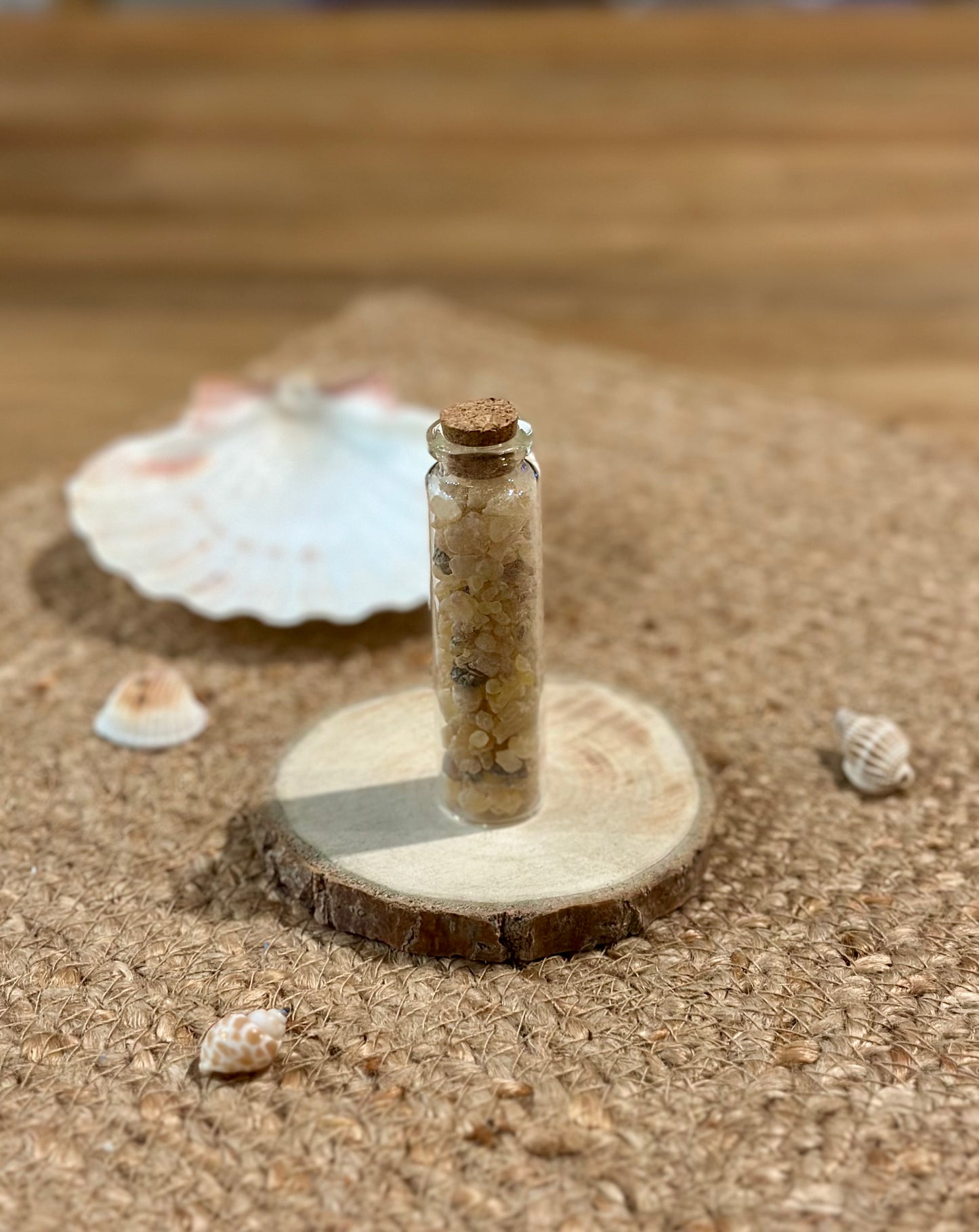 Encens d’Oliban – 12 g & Coquille Saint-Jacques Naturelle